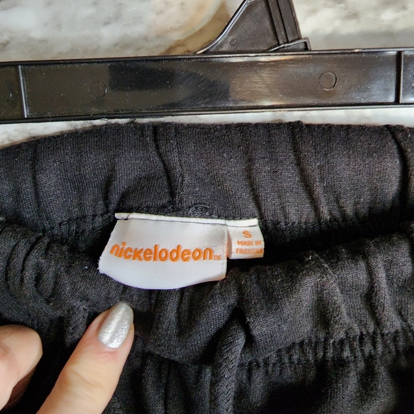 Nickelodeon The Best of the 90's Rugrats Black Sweatpants Joggers - Picture 8 of 14
